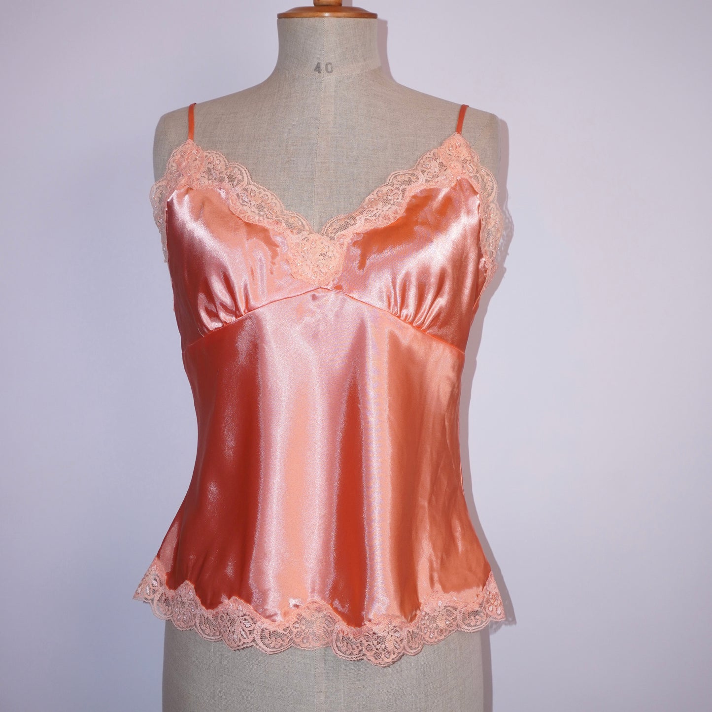 Lace beaded cami top (L)