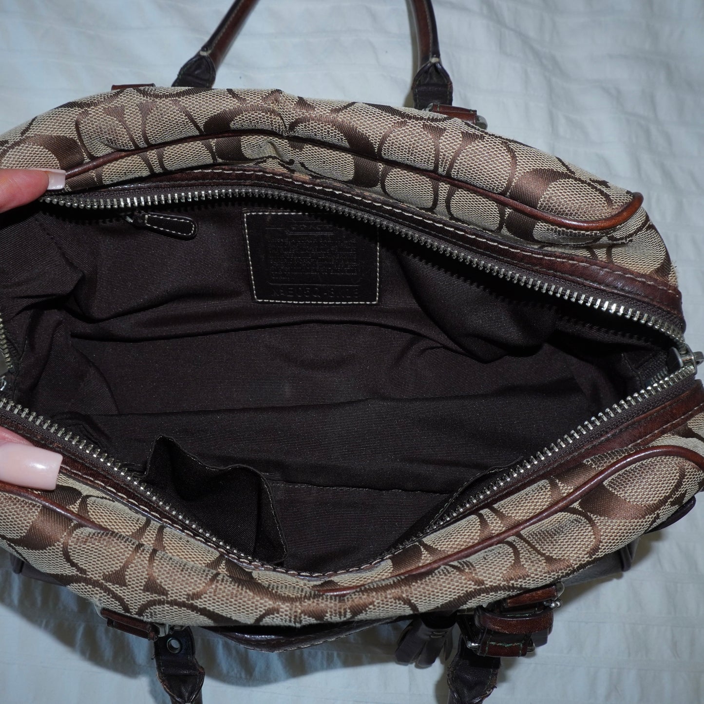 Sac à main Coach Monogram