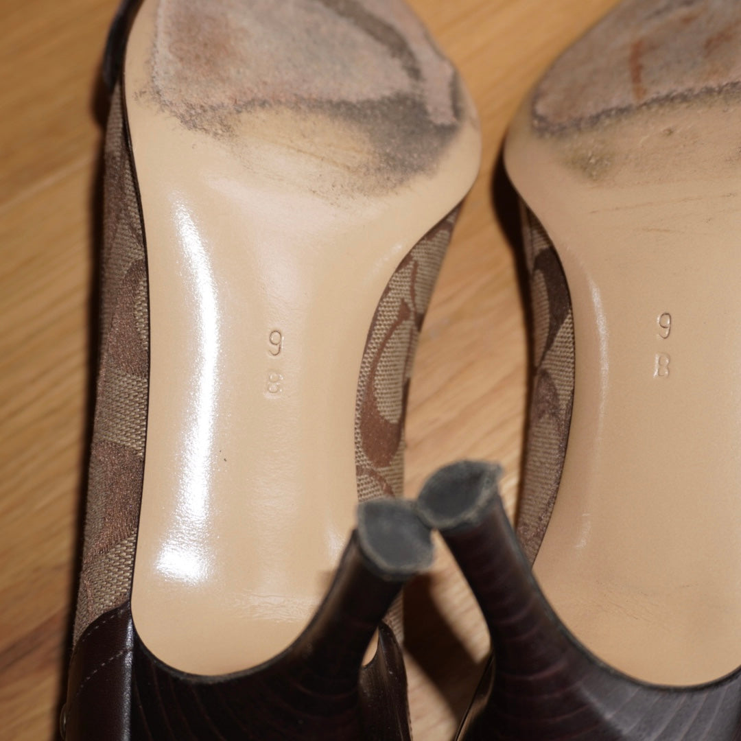 Coach Monogram Heels (39)