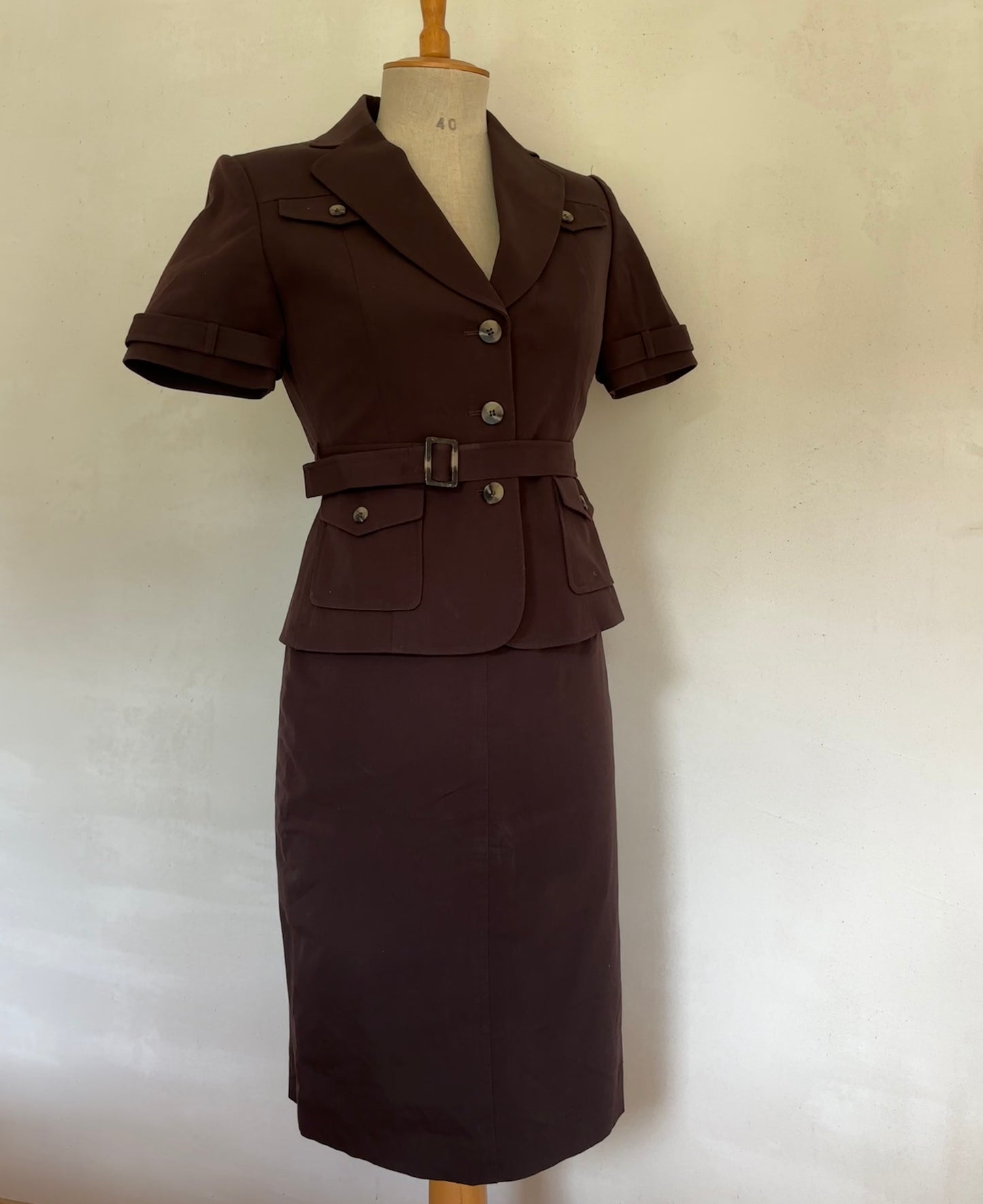 Brown Suit Set (XS/S)