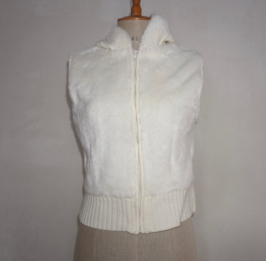 Faux Fur Vest (M)