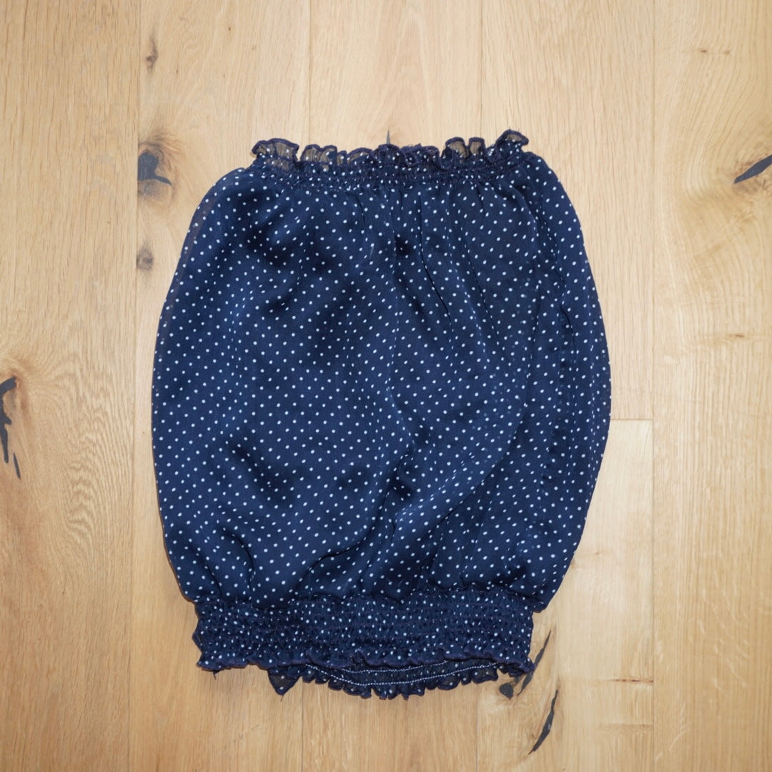 Polkadot Rosette Top (XS)