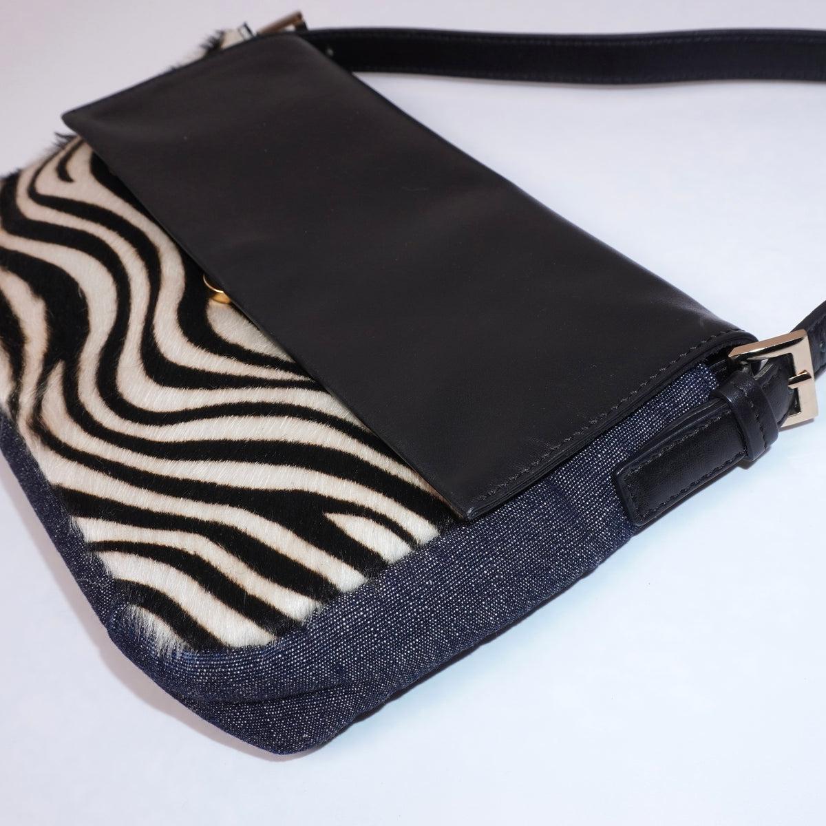 Zebra Calfhair Purse