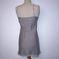 Silk Slip Dress (S)