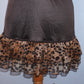 Leopard Ruffle Dress (S)