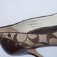 Coach Monogram Heels (38.5)