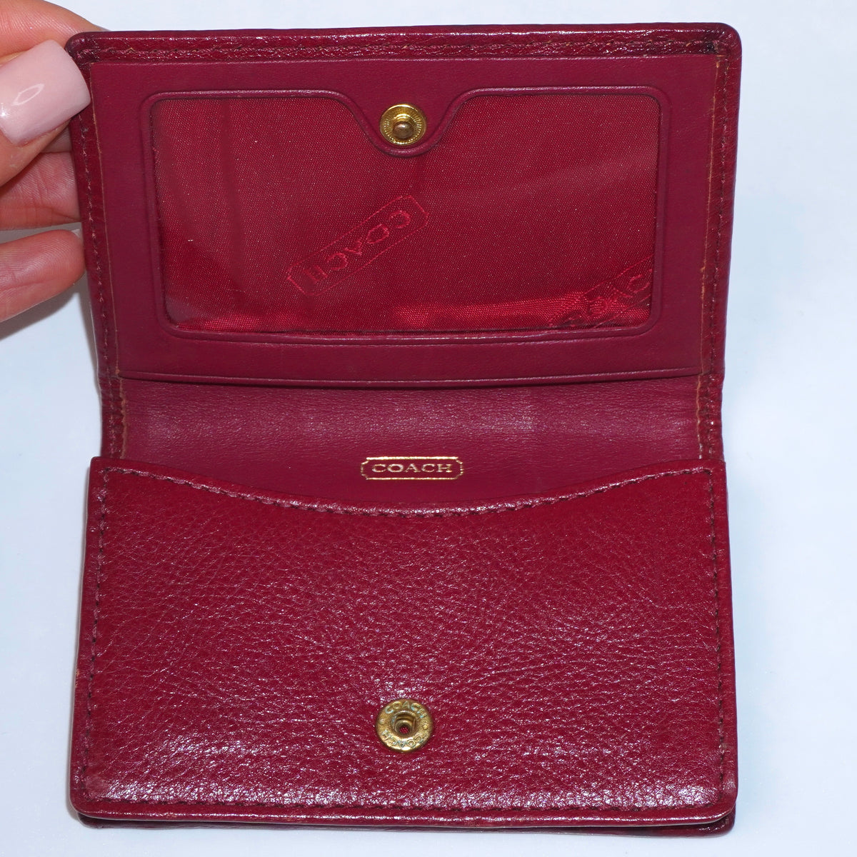 Coach Monogram Wallet