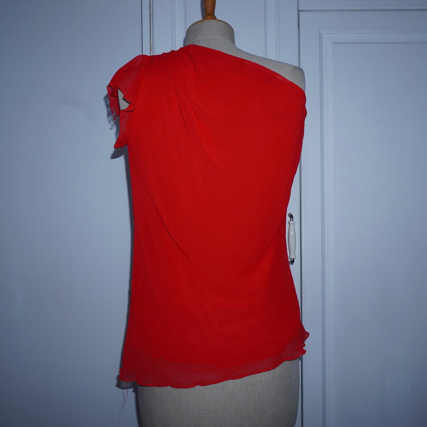 Floral Ruffle Top (XS/S)