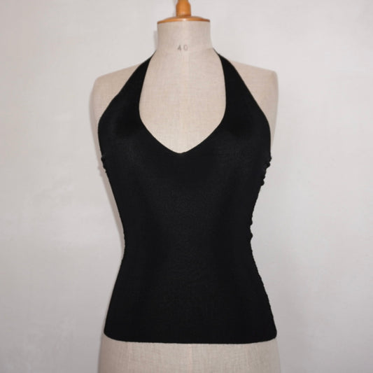 Knit Halterneck Top (S)