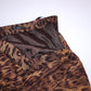Silk Leopard Miniskirt (XS)
