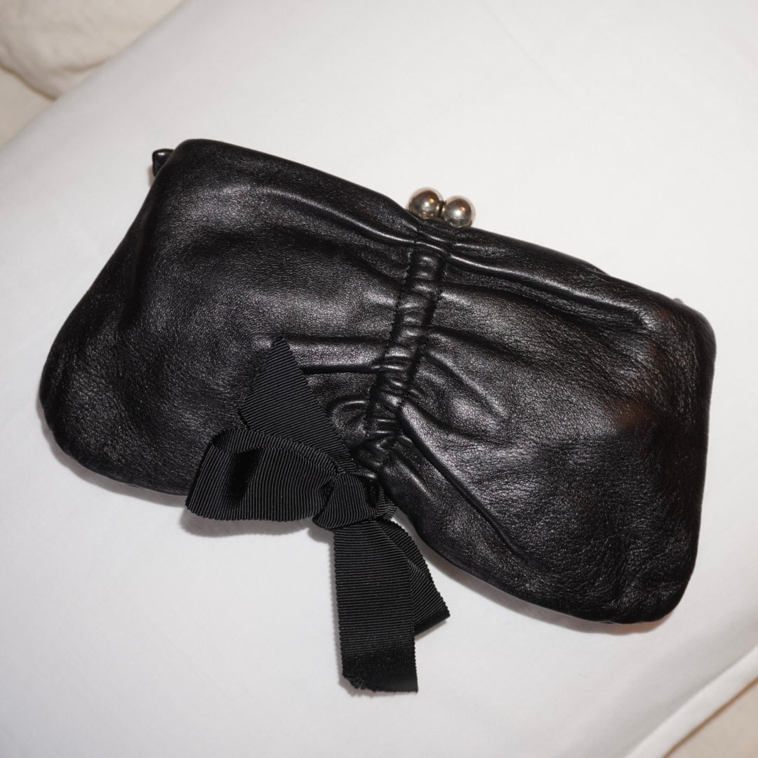DKNY Leather Clutch
