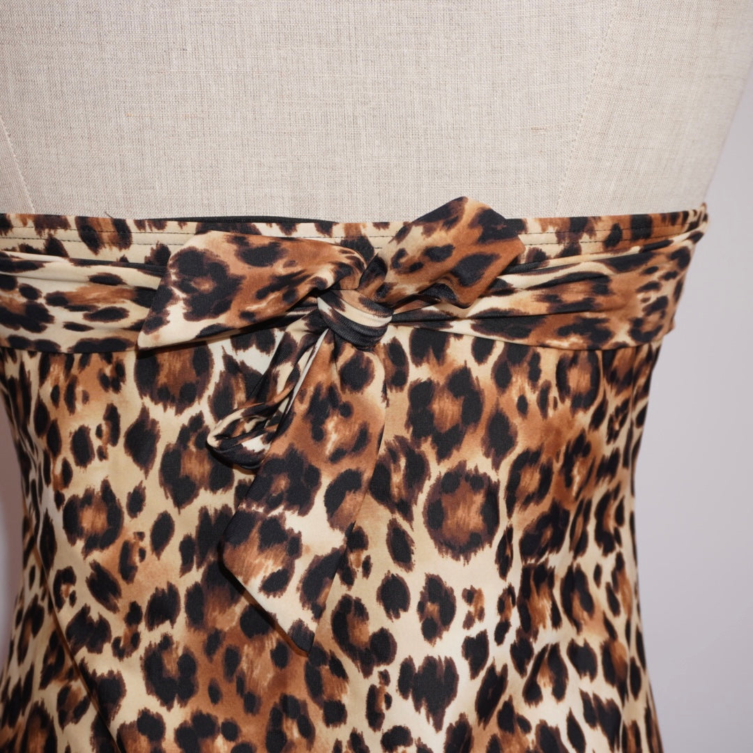 Leopard Bustier Top (M)