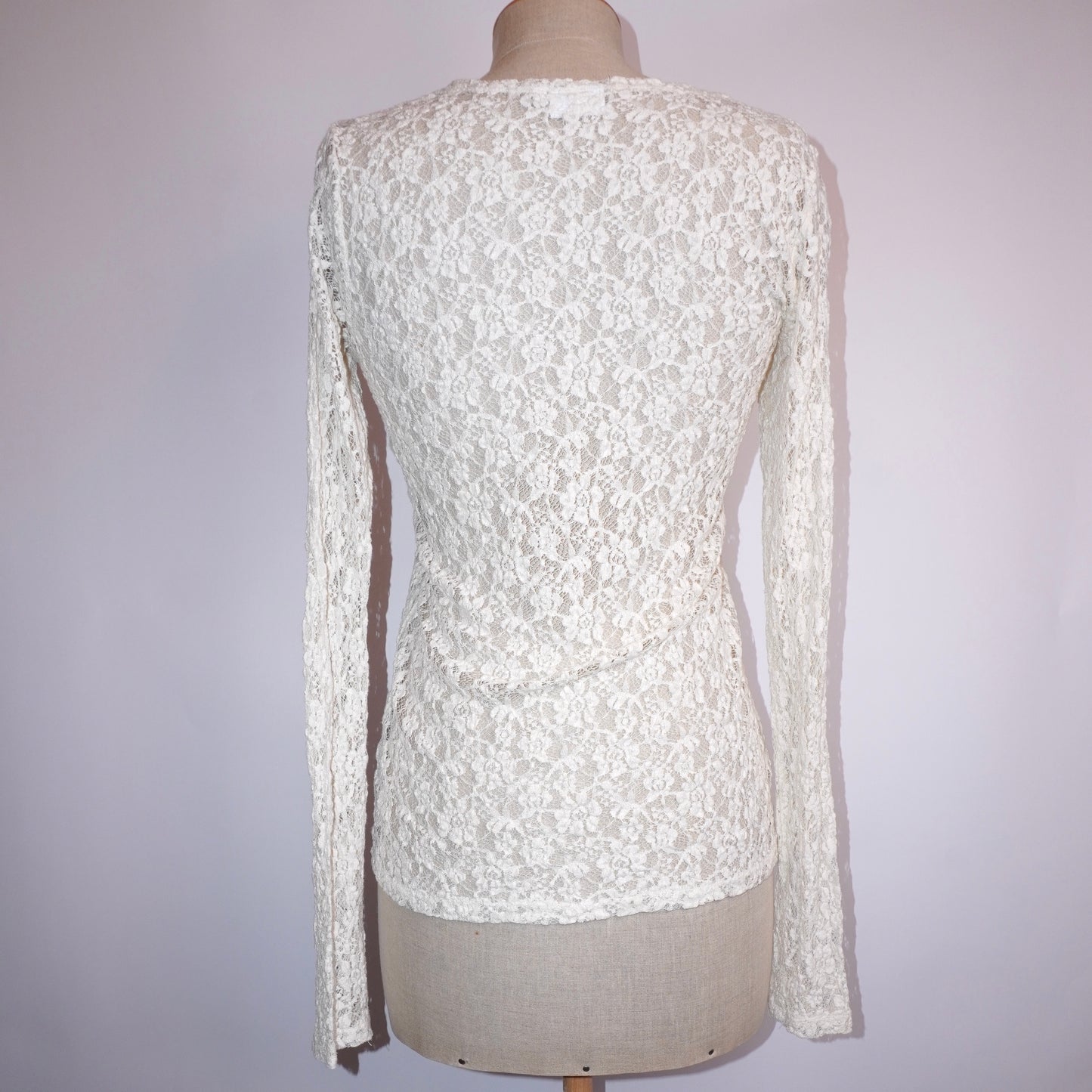 Lace Longsleeve Top (L)