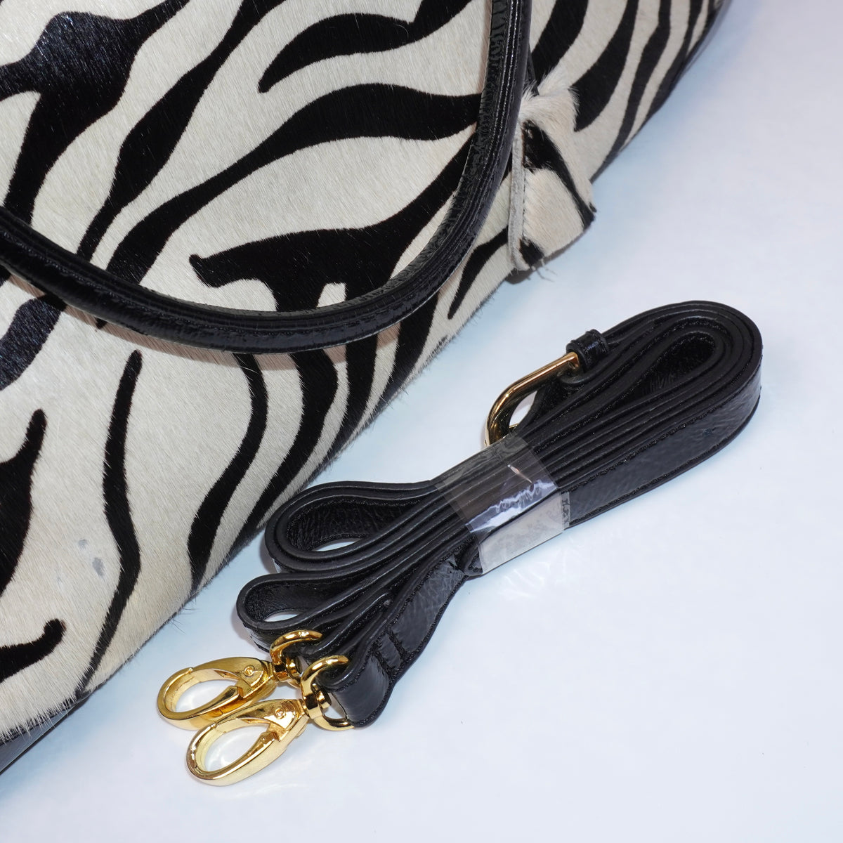 Zebra Calfhair Purse