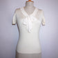 Creme Bow Top (M)