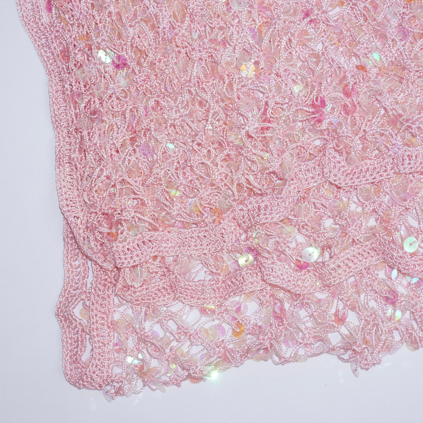 Sequin Crochet Scarf