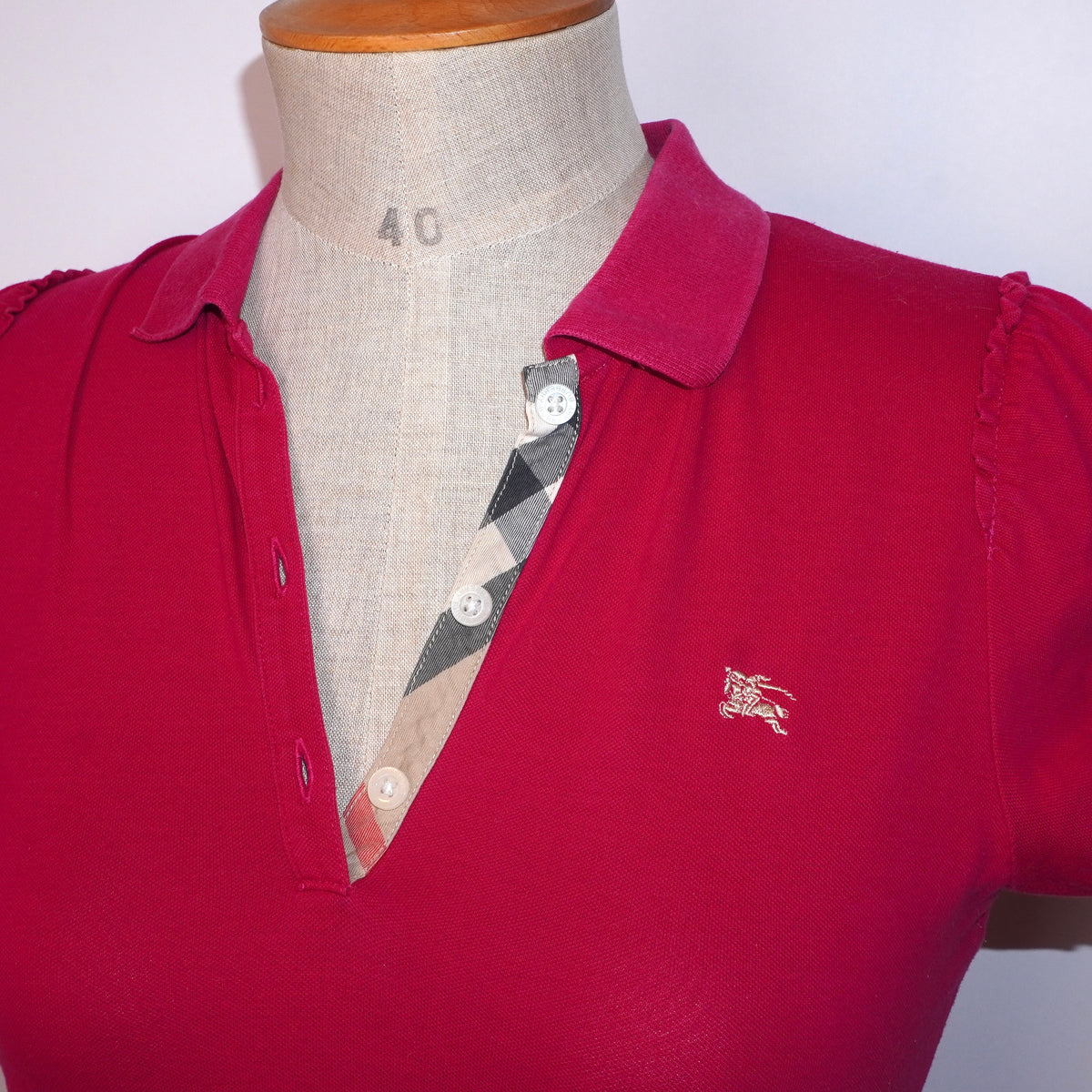 5 Burberry Polo Top (M)