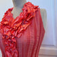 Ruffle Beaded Top (S)