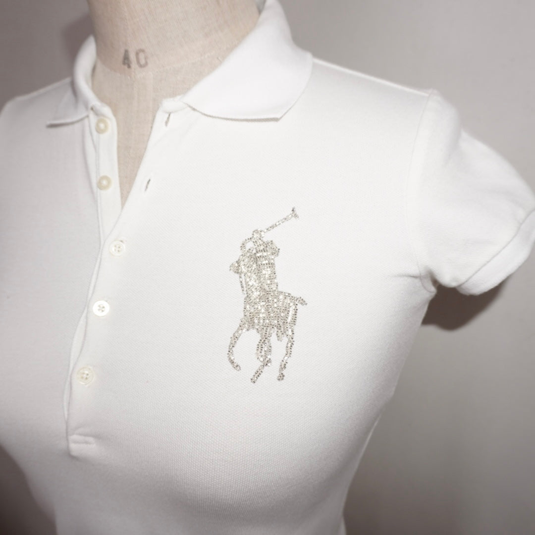 Polo Ralph Lauren Beaded Top (XS)