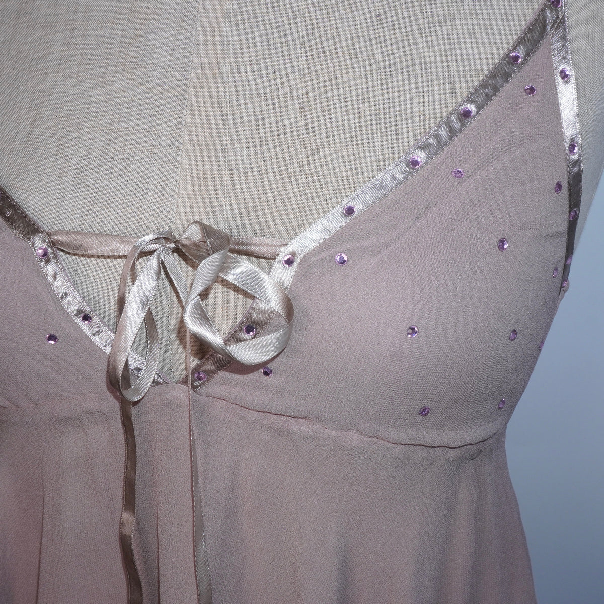 5 Silk Rhinestone Top (S)