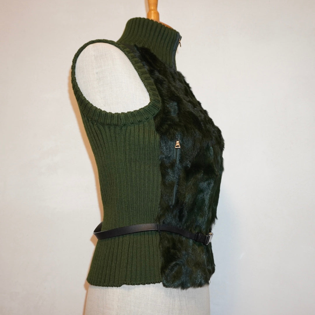 Prada Fur Vest (S)
