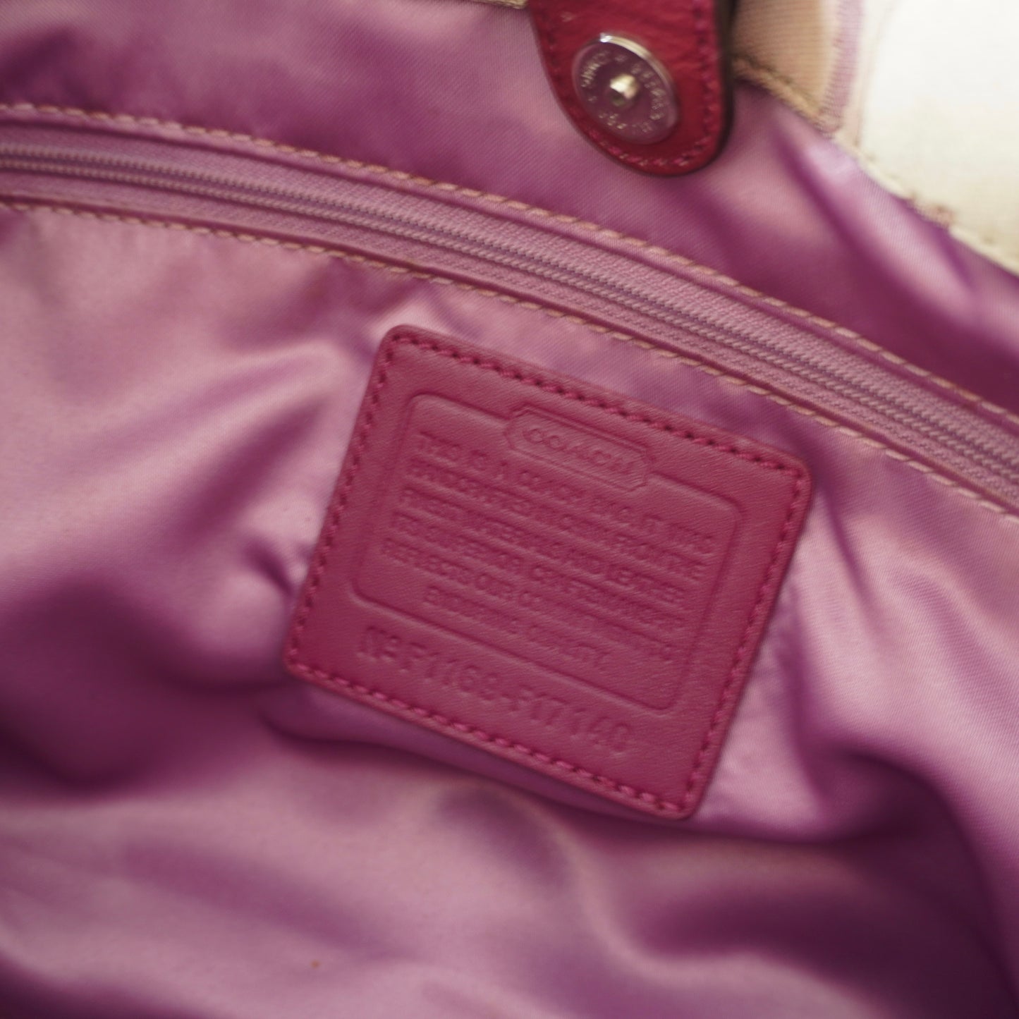 Coach Monogram Purse