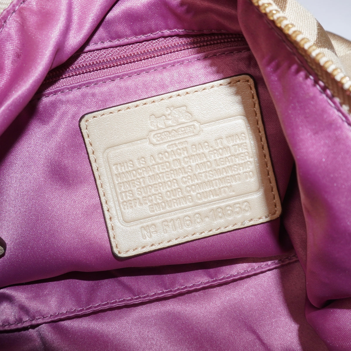 Coach Monogram Purse