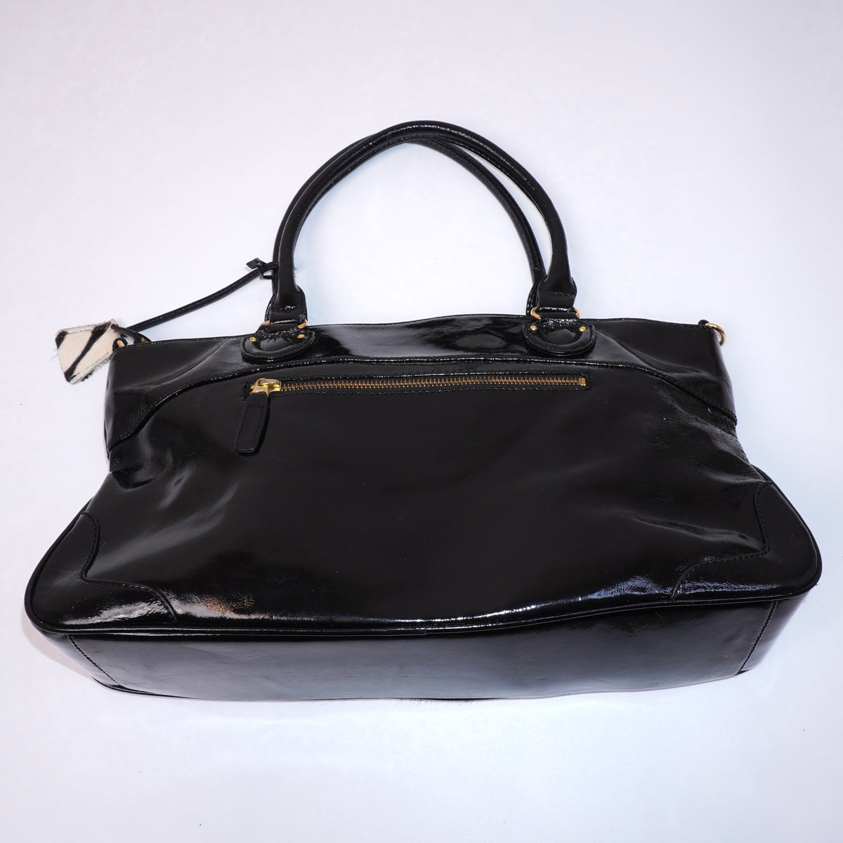 Zebra Calfhair Purse