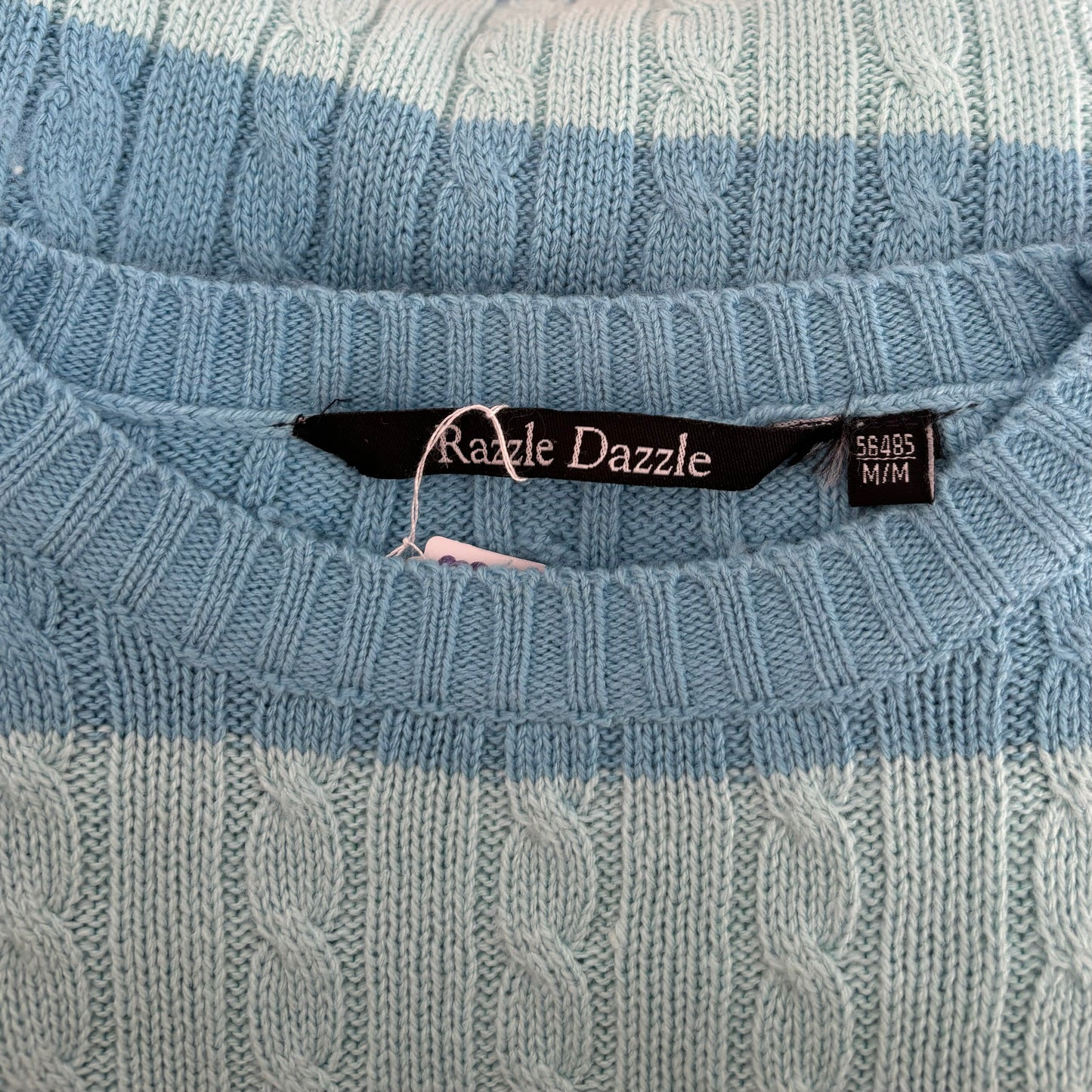 Striped Knit Sweater (M)