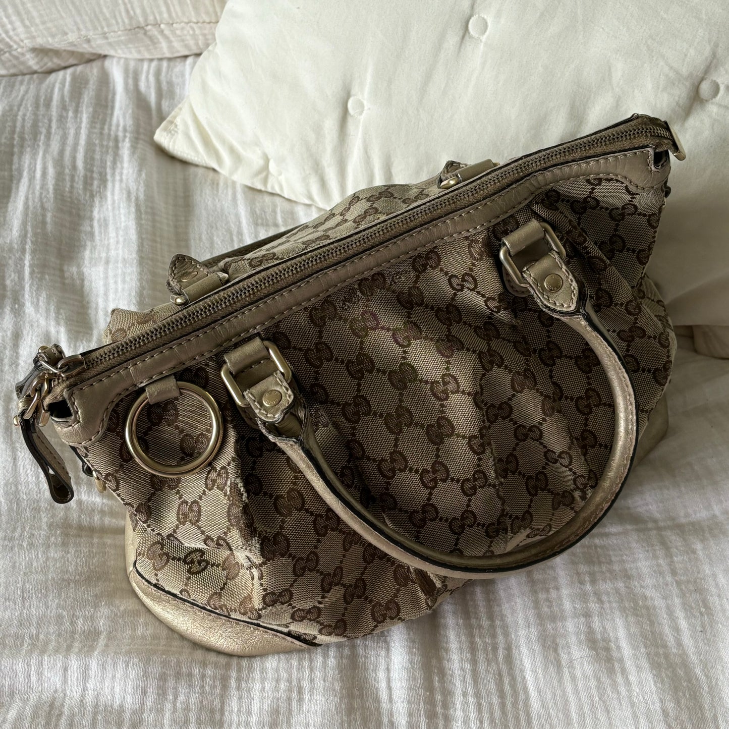 Gucci Monogram Sukey Purse