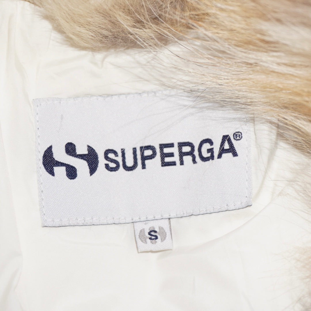 Genuine Fur Tie Puffer (S)