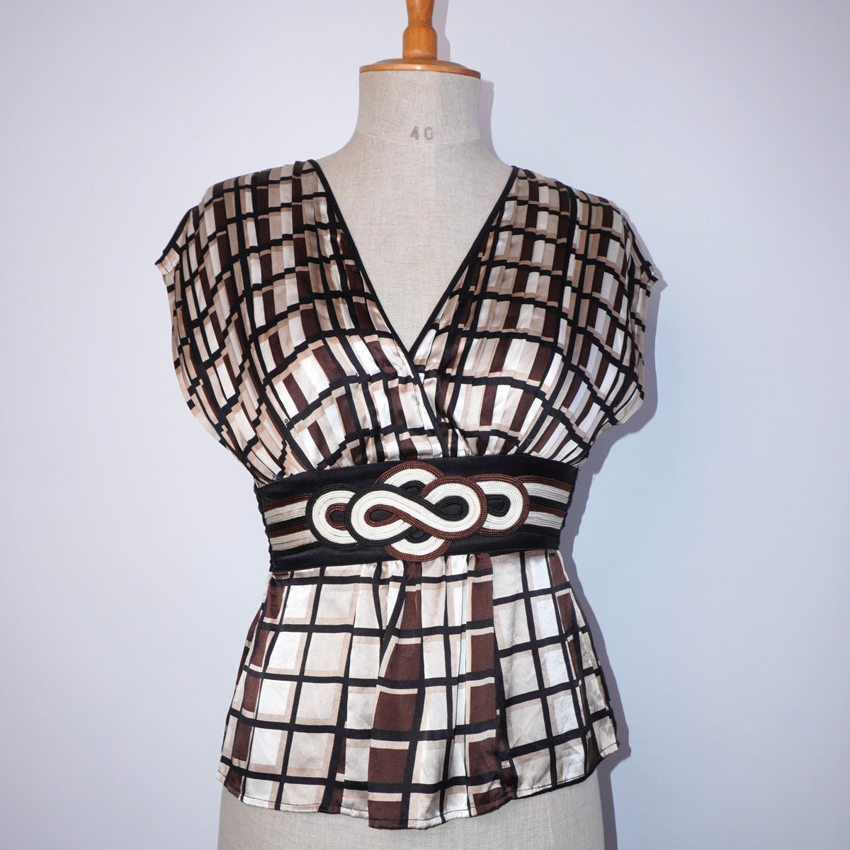 Bebe Silk Top (XS)