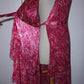 Robe portefeuille en soie (S)