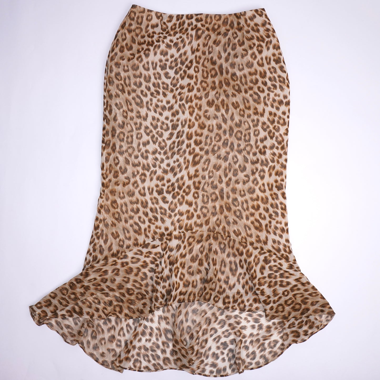 Leopard Trumpet Skirt (M)
