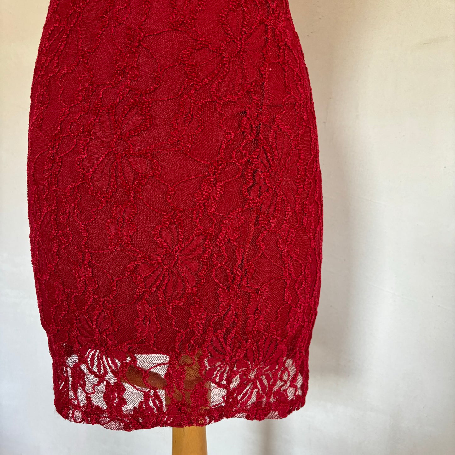 Red Lace Dress (S)