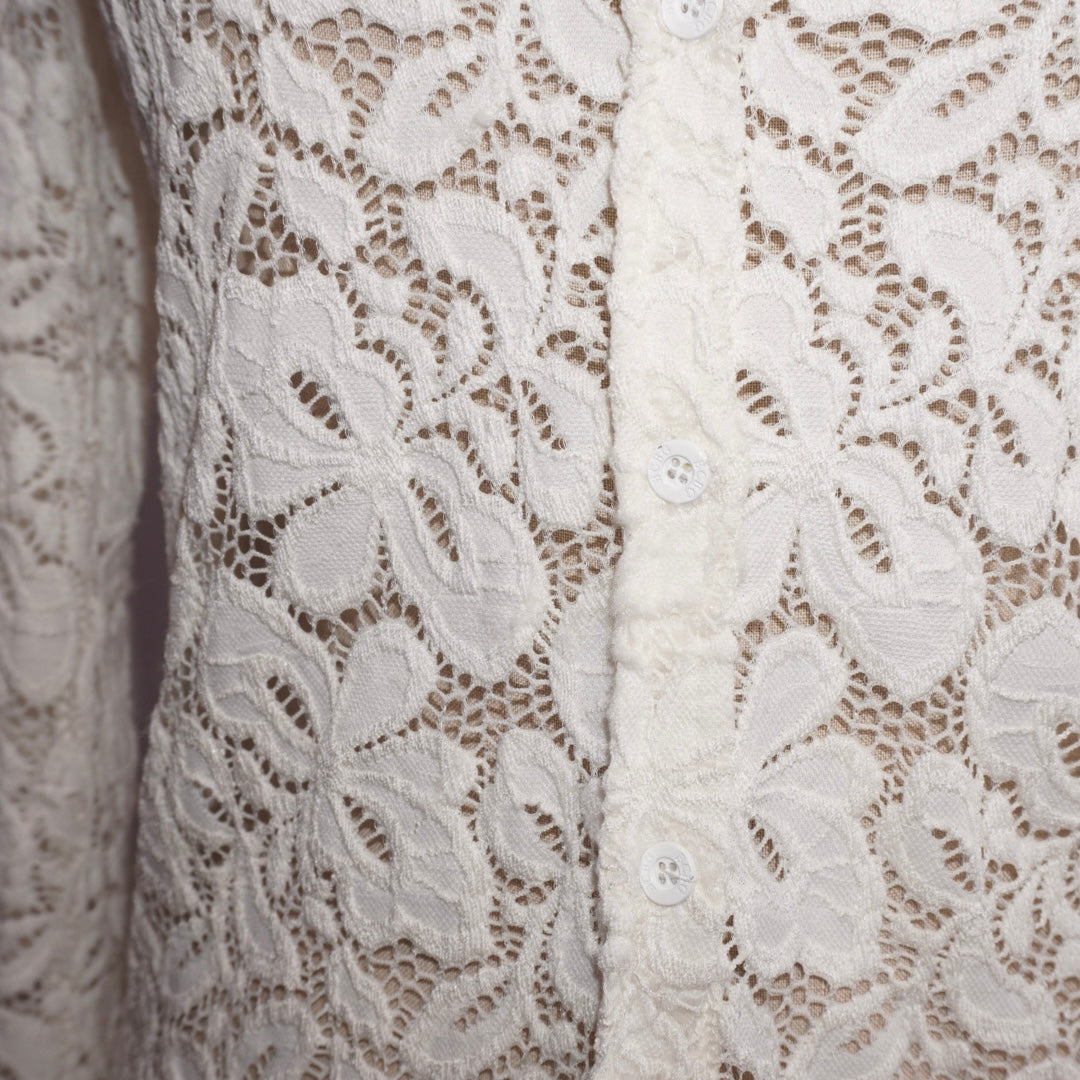 BCBG Lace Blouse (M)