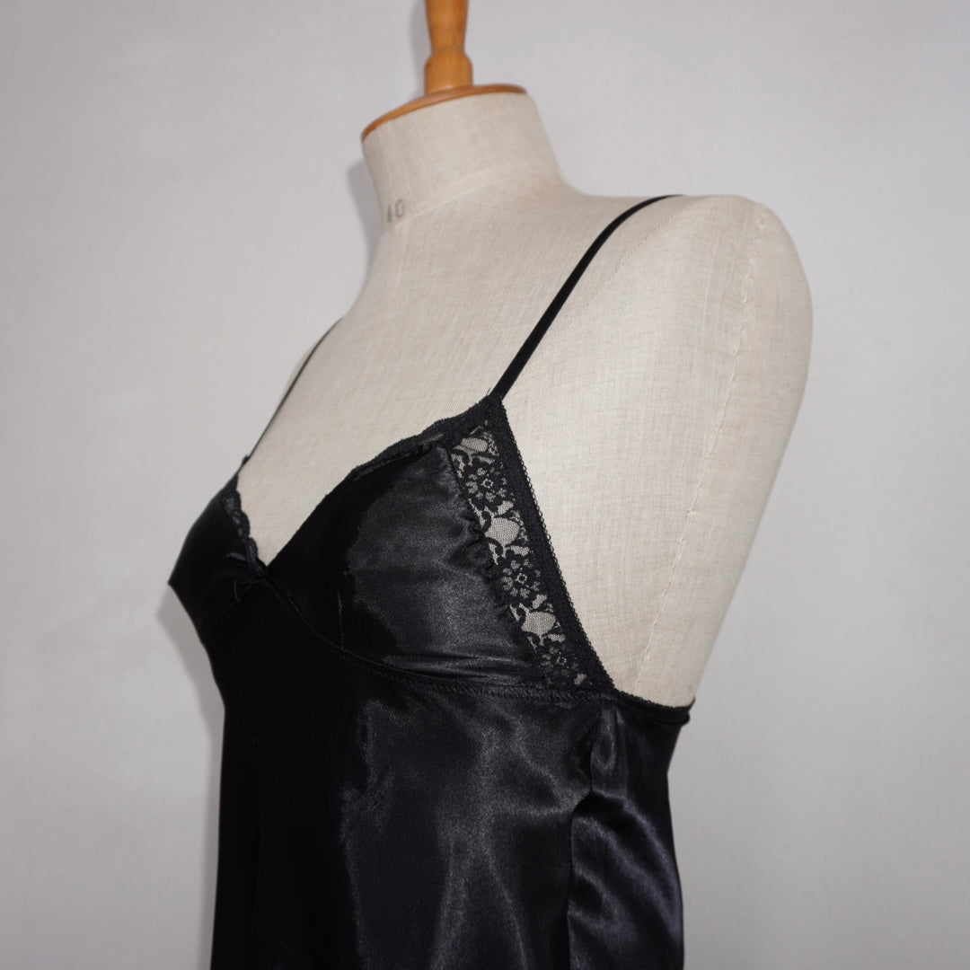 Satin Slip Dress (XS)