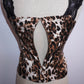 Silk Leopard Top (M)