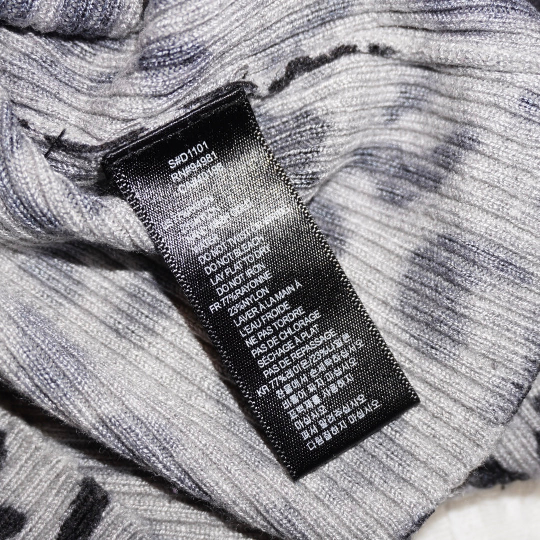 Leopard Knit Top (M)