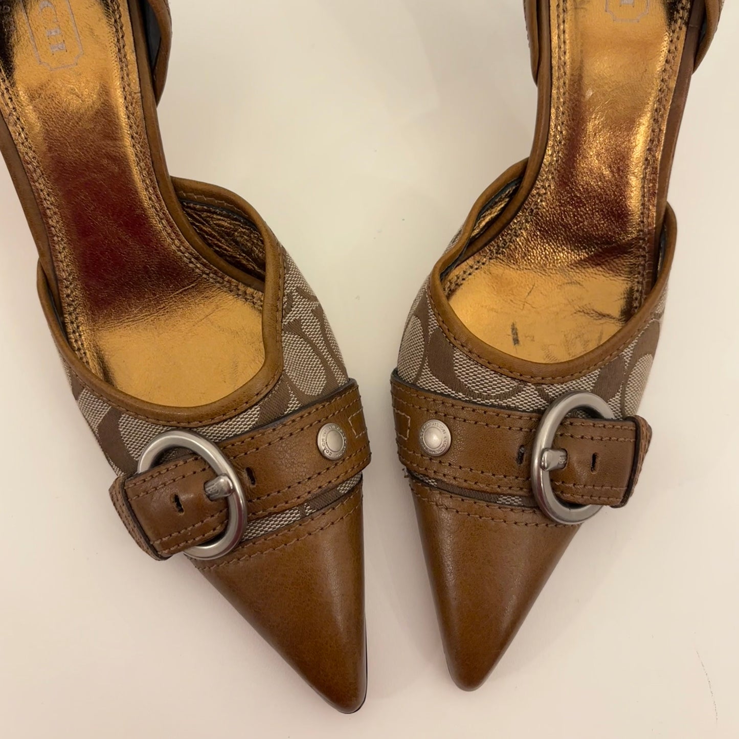 Coach Monogram Heels (39)