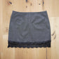 Lace Trim Miniskirt (M)