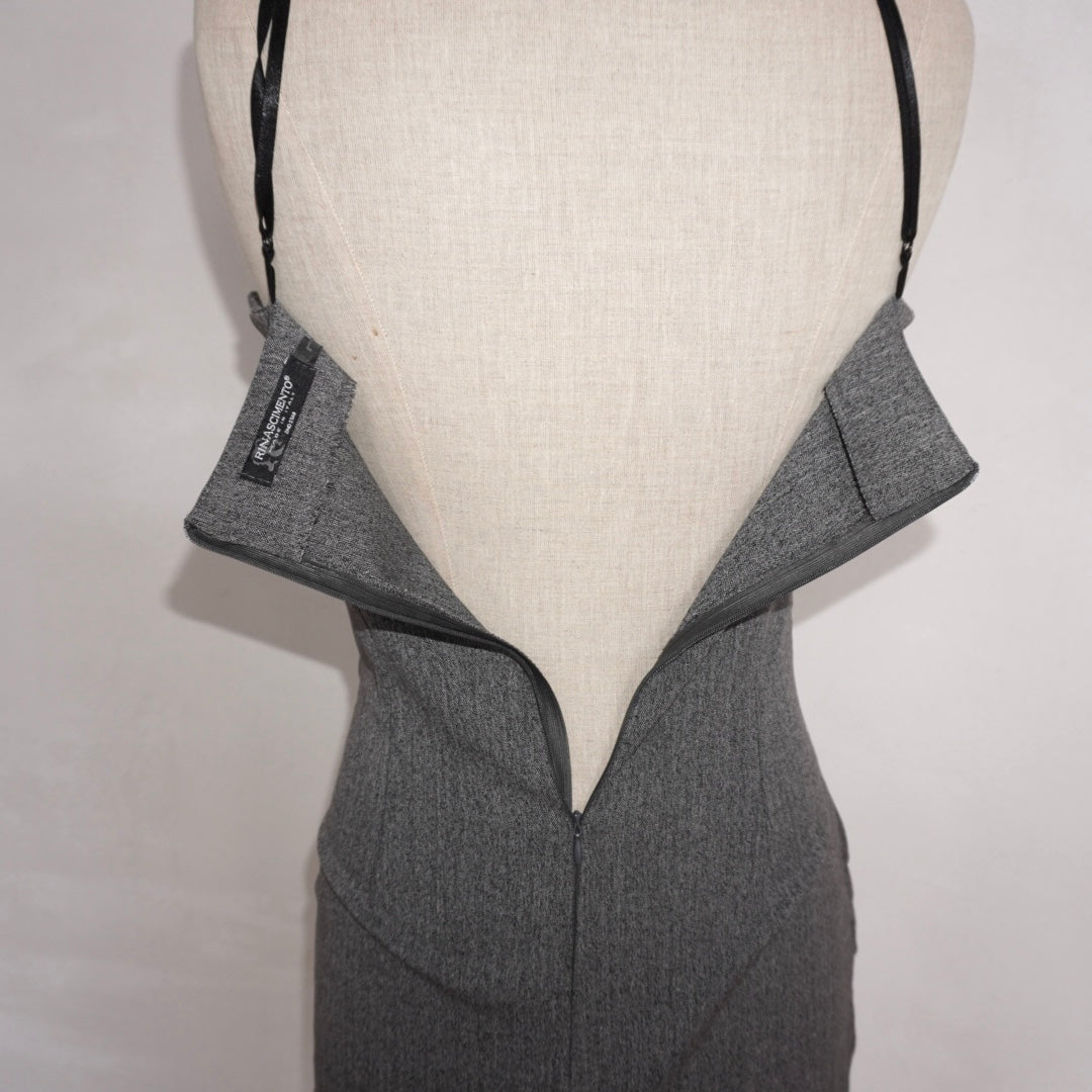 Ruched Lace Dress (M)