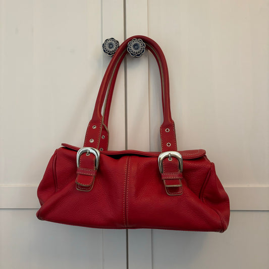 Red Leather Purse