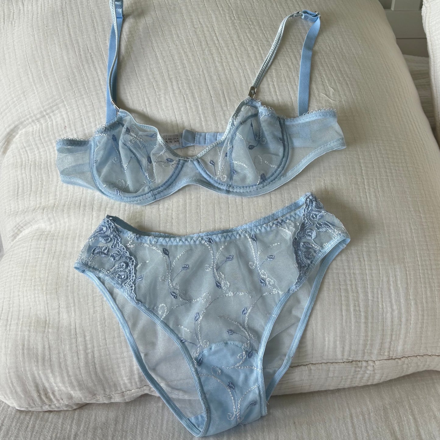 Babyblue Lingerie Set (XS)