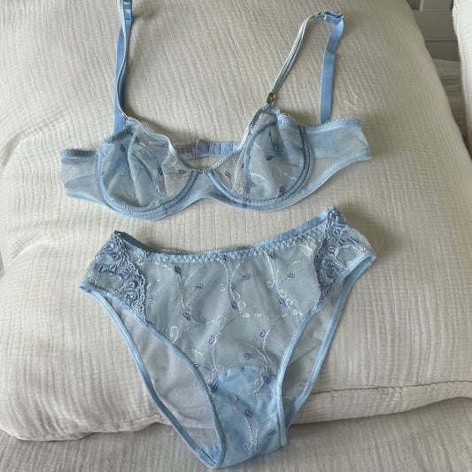 Babyblue Lingerie Set (XS)