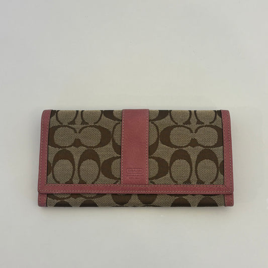 Coach Monogram Wallet