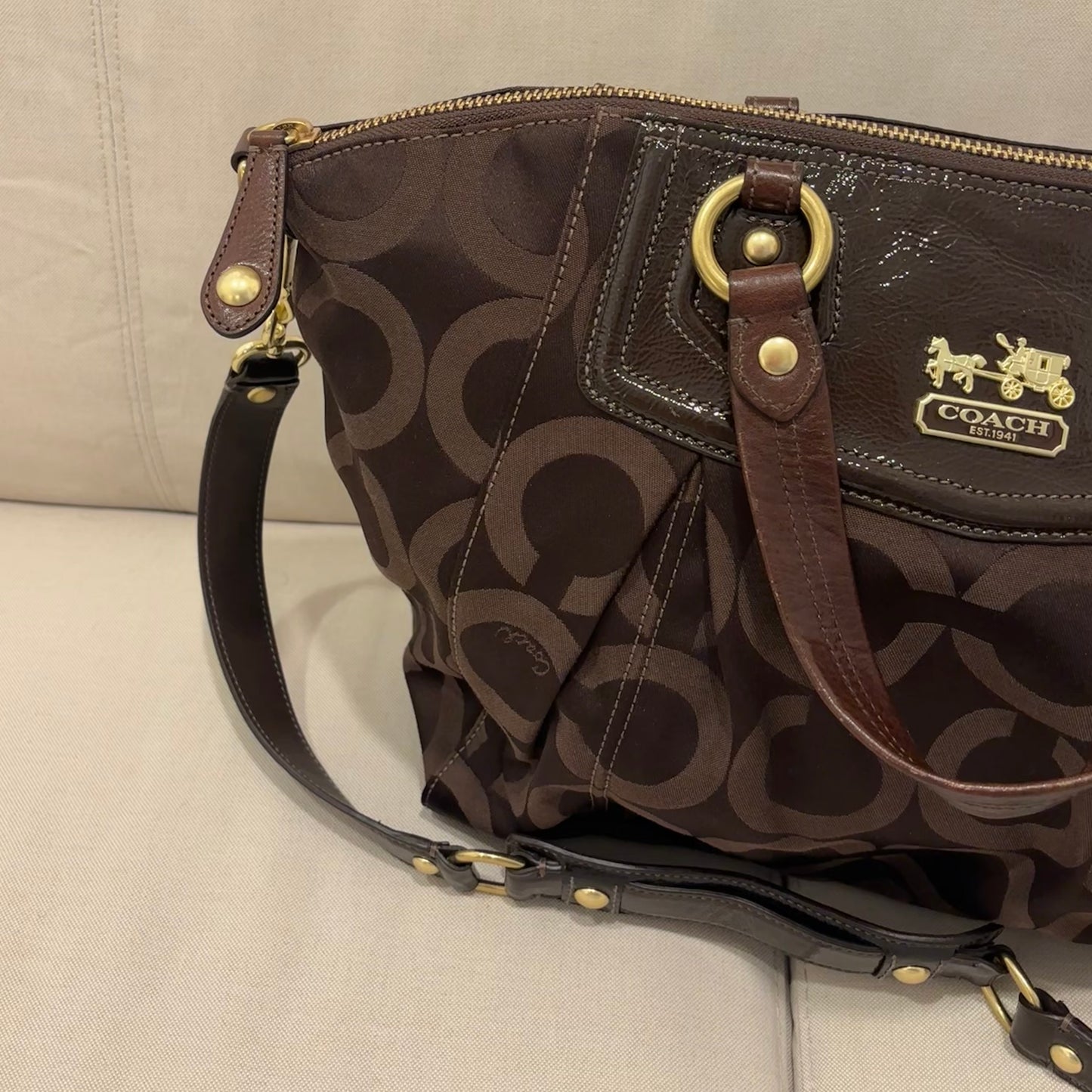 Coach Monogram Purse