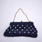 Beaded Rattan Purse