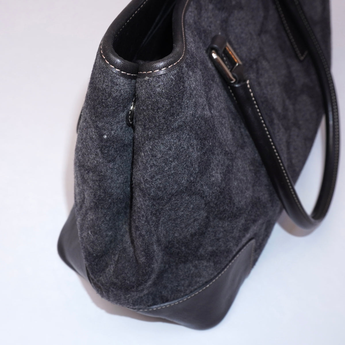Coach Wool Monogram Purse