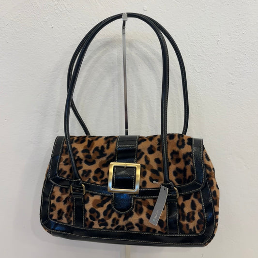 Fuzzy Leopard Purse